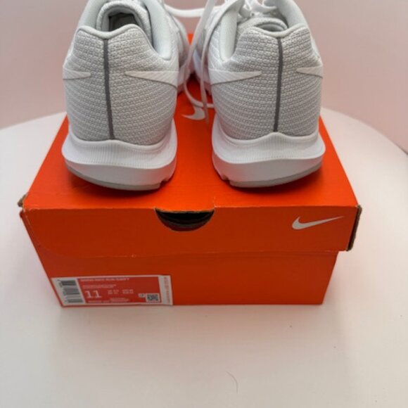 Nike Womens Run Swift White/White-Pure Platinum - Size 11 - Picture 6 of 6